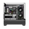 Gabinete Mirage Mini Black | 3 Ventiladores ARGB Molex | Micro-ATX | USB-C | GPU hasta 400mm