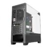 Gabinete Mirage Mini Black | 3 Ventiladores ARGB Molex | Micro-ATX | USB-C | GPU hasta 400mm